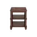 Alaterre Furniture 20.5 W, 20.5 L, 24 H, Pine Top, Pine ANSB0262